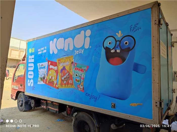 Kandi Jelly Vehicle Branding