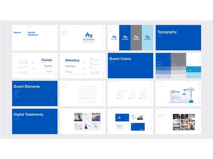 Al Zamil Metal Brand Identity