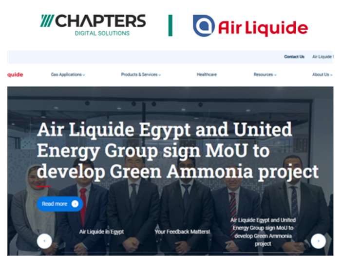 Air Liquide Egypt – Industrial SEO Strategy & Organic Growth